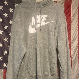 Grey nike hoodie